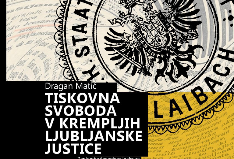 Izšla je knjiga Dragana Matića »Tiskovna svoboda v krempljih ljubljanske justice«