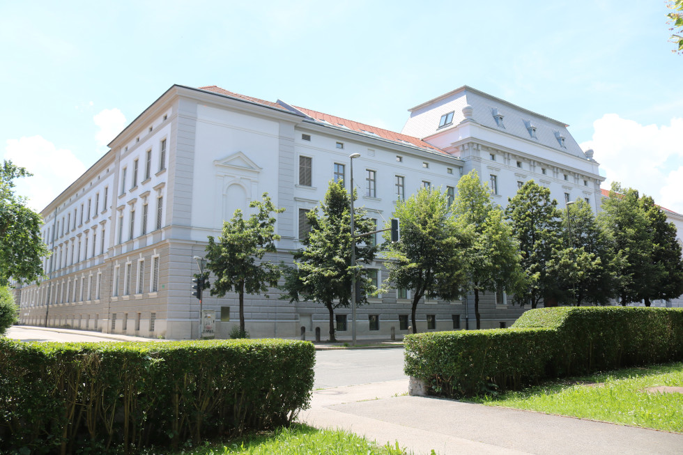 Restored military barracks. 