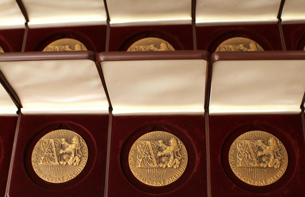 Češka medalja v škatlici
