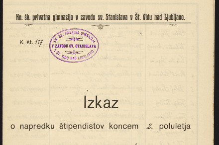 Stipendijske ustanove pano 5