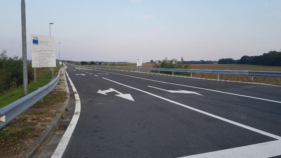 Južna obvozna cesta mesta Murska Sobota, križišče
