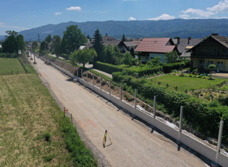 Gradbena dela na odseku Lesce Bled–Jesenice