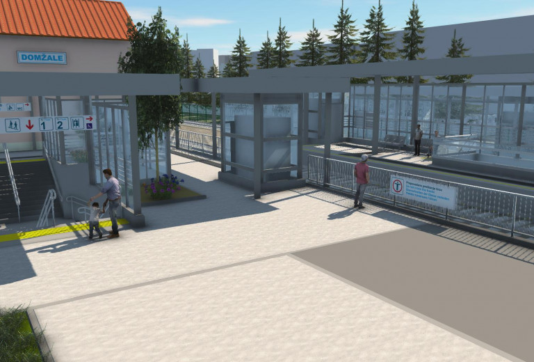 Podpisana pogodba za izvedbo nadgradnje železniške postaje Domžale