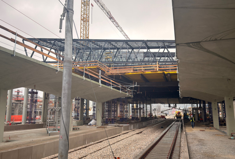 S podporo EU napreduje celovita prenova ljubljanske železniške postaje