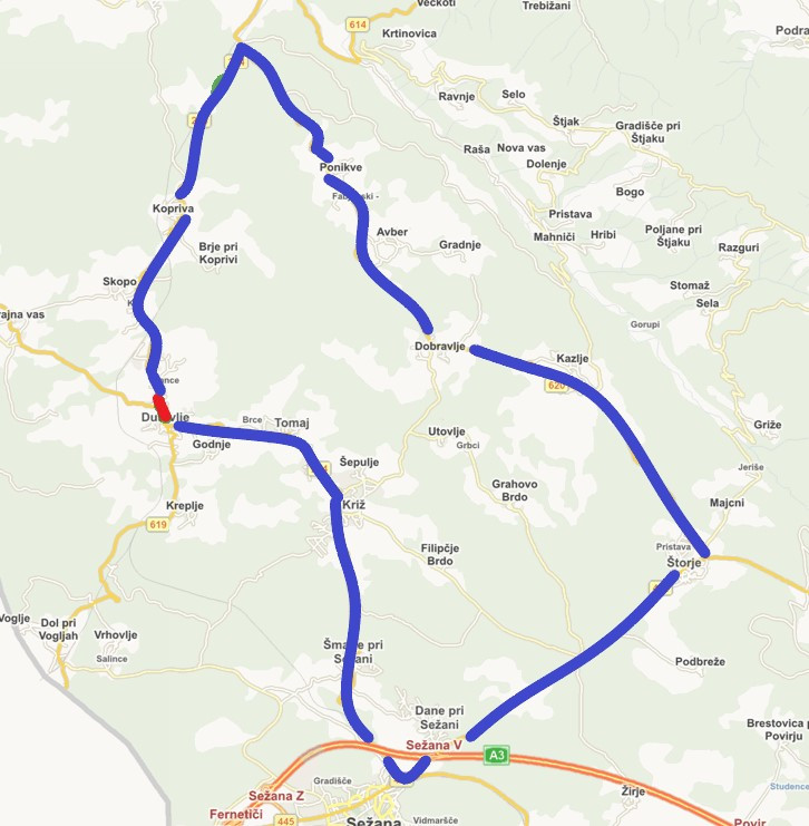 Obvoz Dutovlje