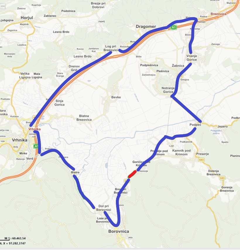 Obvoz Vrhnika-Podpeč