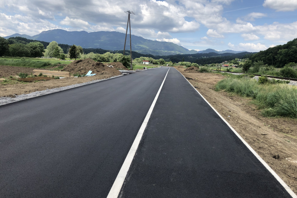 Nova povezovalna cesta v Šmartnem ob Paki