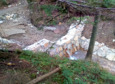 Sanacija struge v dolini potoka Hrastnica