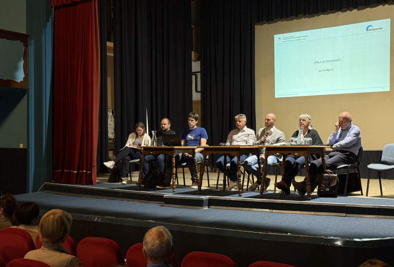 Predstavitev projekta suhega zadrževalnika na Tunjščici: predstavljeni nadaljnji koraki projekta 