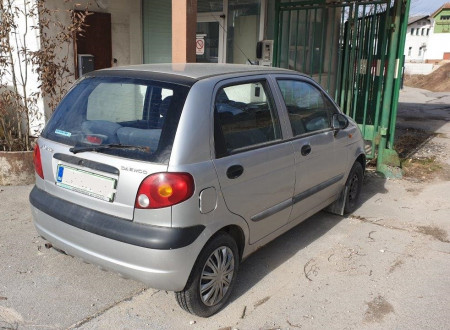Zadnji del - osebno vozilo DAEWOO MATIZ 800