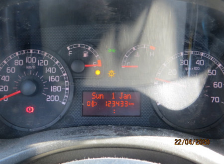 Armaturna plošča osebnega vozila FIAT PANDA 1.2 4x4