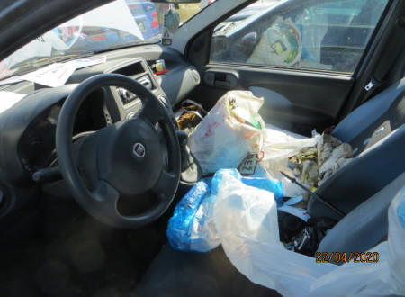 Notranjost osebnega vozila FIAT PANDA 1.2 4x4