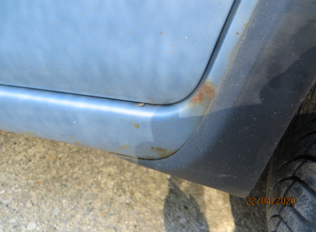 Zunanja poškodba osebnega vozila FIAT PANDA 1.2 4x4