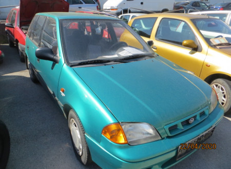 Prednji del osebnega vozila SUBARU JUSTY 1.3 4WD