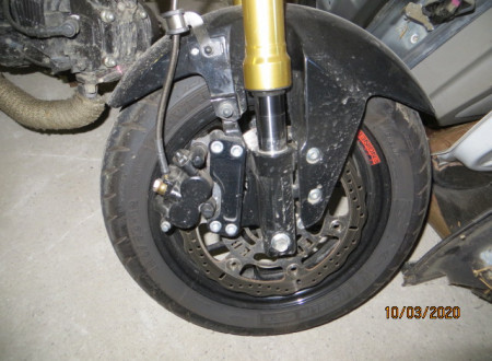 Sprednje kolo motornega kolesa Honda MSX 125