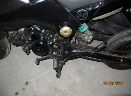 Spodnji del motornega kolesa Honda MSX 125