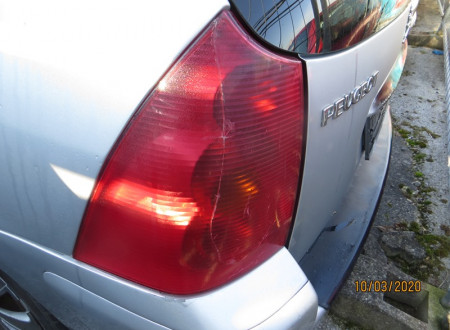 Luč osebnega avtomobila Peugeot 307 Monospace 2.0 HDI
