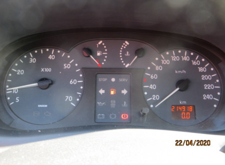 Števec osebnega avtomobila Renault Thalia 1.4