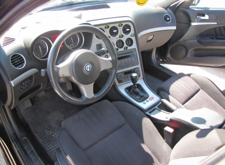 Notranjost (spredaj) osebnega vozila ALFA ROMEO 159 SW 1.9 M-JET