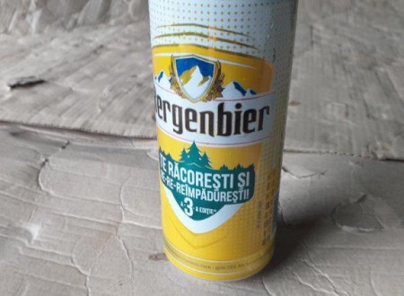 Pločevinka 0,5l - Svetlo pivo znamke BERGENBIER