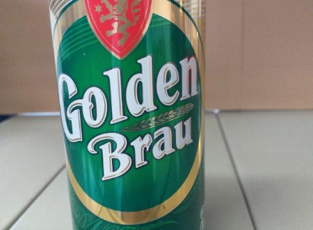 Pločevinka 0,5l - Svetlo pivo znamke GOLDEN BRAU