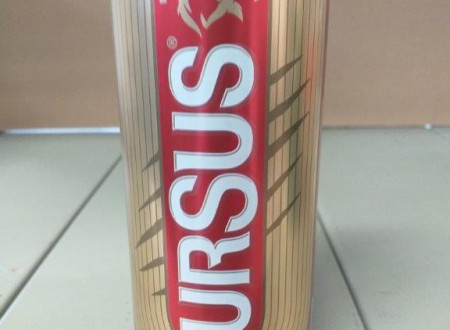 Pločevinka 0,5l - Svetlo pivo znamke URSUS