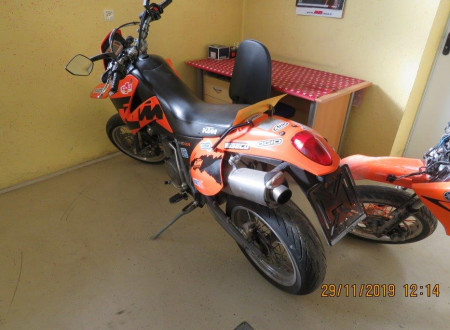 Oklic 1. javne dražbe motornega kolesa KTM 640LC 4