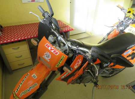 Oklic 1. javne dražbe motornega kolesa KTM 640LC 4