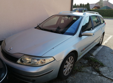 prednja leva stran osebnega vozila RENAULT LAGUNA / 1.9 / DCI