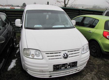 prednja stran tovornega vozila VOLKSWAGEN CADDY 1.9 TDI