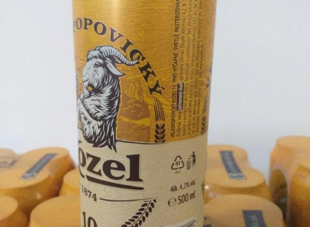 Pločevinka piva Kozel (svetlo)