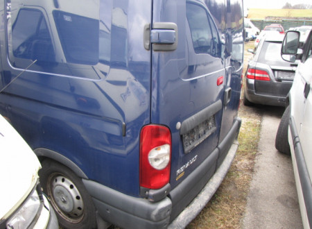 zadnja leva stran tovornega vozila RENAULT MASTER FURGON 2.5 DCI