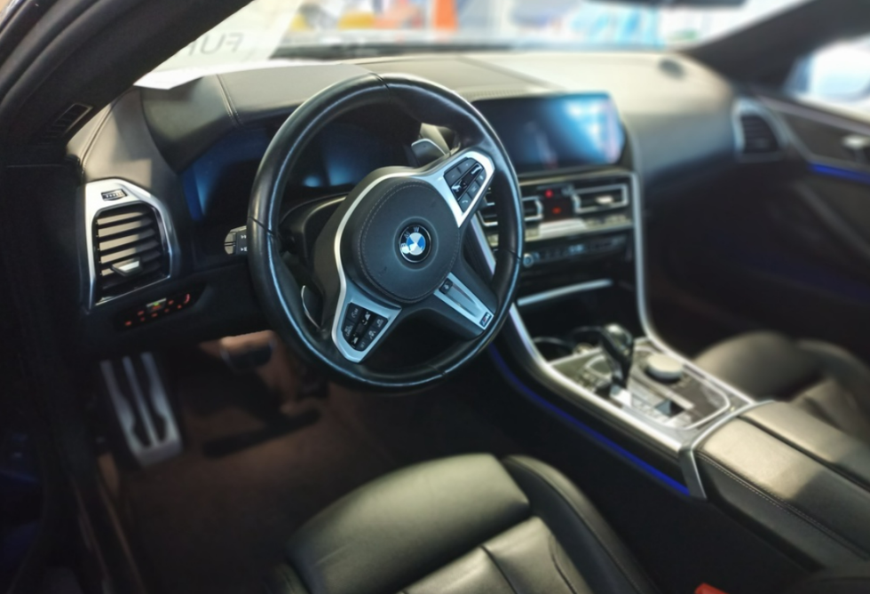Notranjost avtomobila znamke BMW