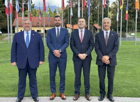 Generalni direktorji carinskih uprav držav Madžarske, Slovenije, Hrvaške in Italije. 