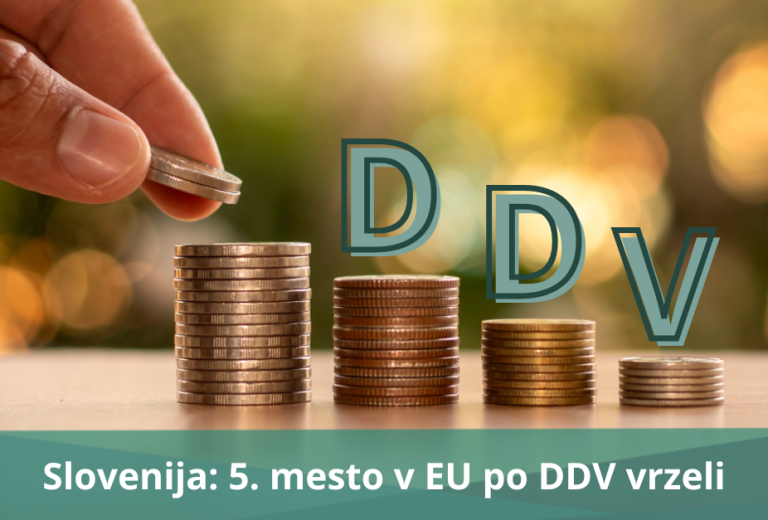 Učinkovito pobiranje DDV - Slovenija med državami z najnižjo DDV vrzeljo
