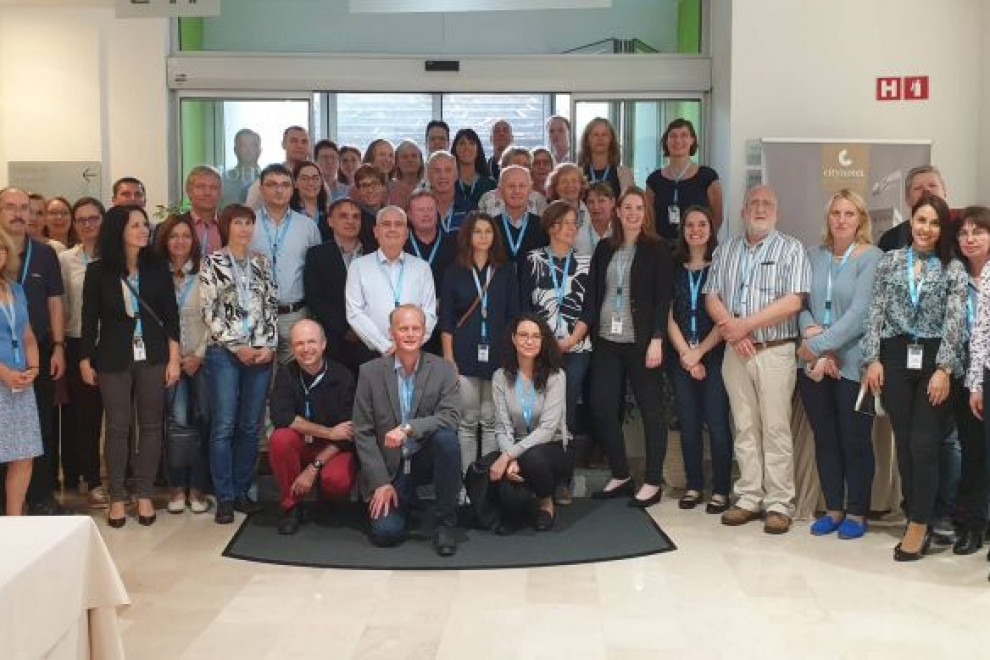 Udeleženci srečanja upravljavcev zbirk podatkov EuroGeographics 2019