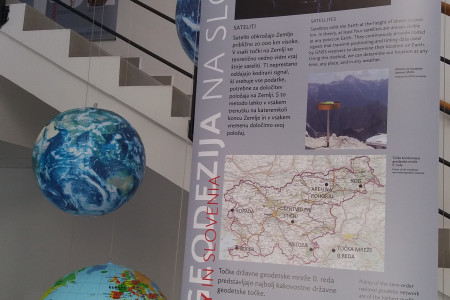 Geodetska zbirka v oglednem delu Državnih depojev v Pivki