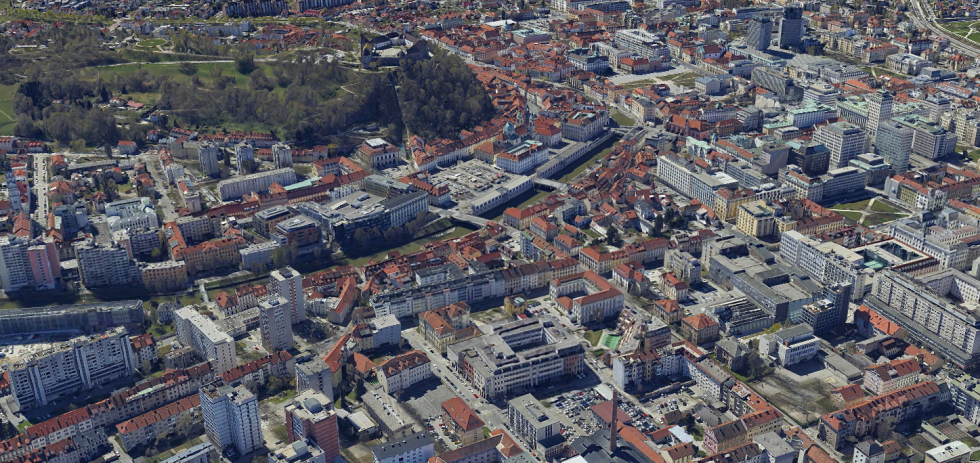 Ljubljana v 3D pogledu