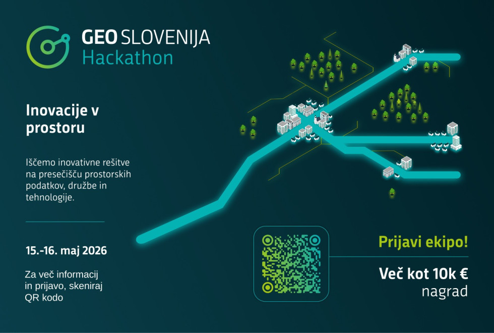 Teaser slika z vsemi podatki za prijavo na Hackathlon