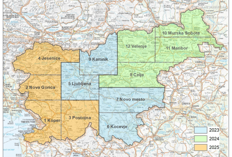 Lidarski podatki za celotno Slovenijo dostopni v pregledovalniku 3D podatkov