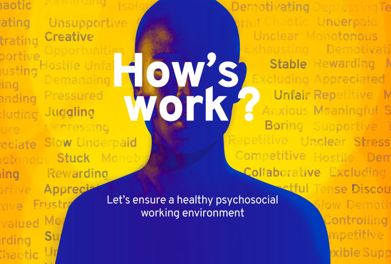 28. april, svetovni dan varnosti in zdravja pri delu: Zagotovimo zdravo psihosocialno delovno okolje