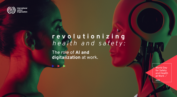 Angleško: Revolutionizing health and safety: The role of AI and digitalization at work.