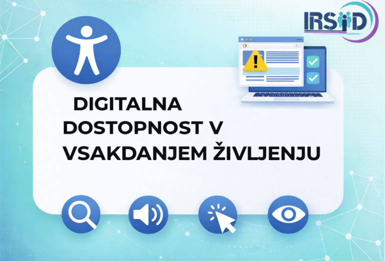 Vabljeni na konferenco Digitalna dostopnost v vsakdanjem življenju