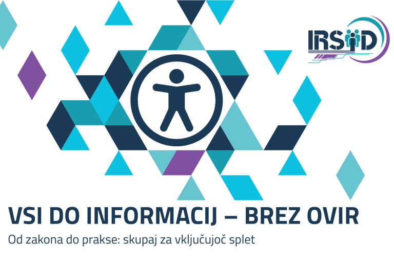 Vsi do informacij – brez ovir: od zakona do prakse, skupaj za vključujoč splet