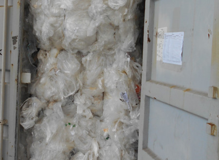 odpadna plastika