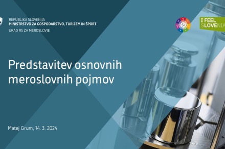 Predstavitev osnovnih meroslovnih pojmov