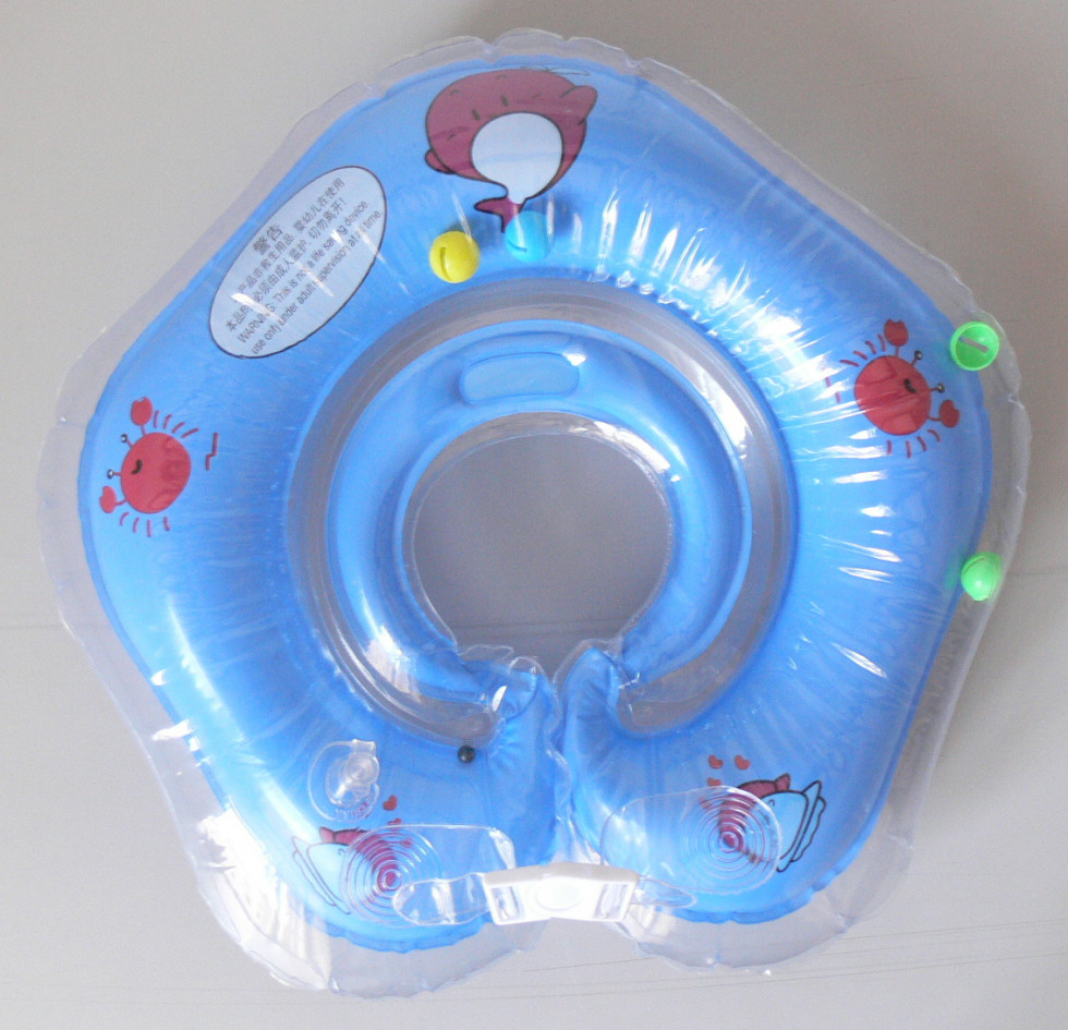 izgled otroškega vratnega plavalnega obroča 