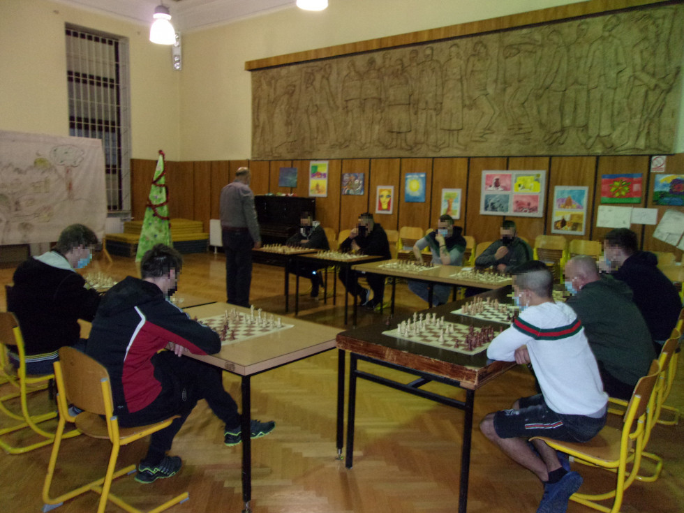 Šahovski turnir v Zavodu za prestajanje mladoletniškega zapora in kazni zapora Celje