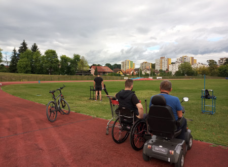 Izvajanje športnih aktivnosti na stadionu