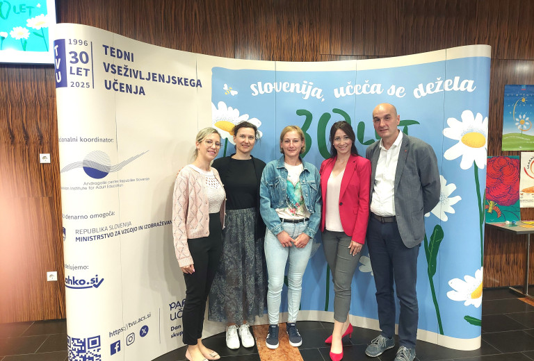 Priznanje na področju vseživljenjskega učenja za varovanko v ženskem zaporu 